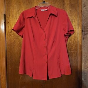 Pink Cato button down blouse